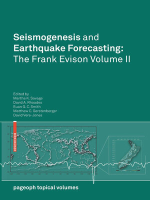 cover image of Seismogenesis and Earthquake Forecasting